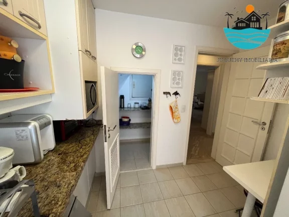 Imagem Casa em condomínio pé na areia c/ vista ao mar para venda e locação em Juquehy com 4 suítes, 10 pes. 201m² de área construída | Juquehy Imobiliária