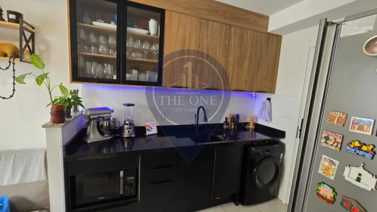 Imagem Apartamento à venda em SP: 1 quarto, mobiliado com moveis planejados, 30,00 m² na Água Branca! Venha conhecer seu novo lar!