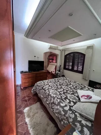 Imagem Sobrado com 3 dormitórios, 332 m² - venda por R$ 750.000,00 ou aluguel por R$ 3.880,00/mês - Parque Marajoara - Santo André/SP