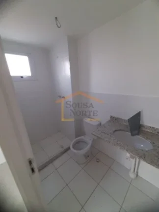 Imagem Apartamento com 56 m², 2 dormitórios, sendo 1 suíte com ventilação natural, sala integrada à v...