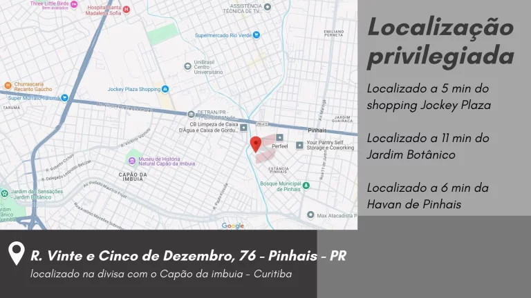 Imagem COBERTURA com 3 dormitórios à venda por R$ 650.000,00 no bairro Estância Pinhais - PINHAIS / PR