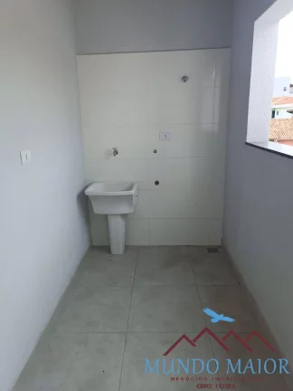 Imagem Excelente oportunidade! Cobertura nova com 100m-Vila Scarpelli -Sto Andr?(C)