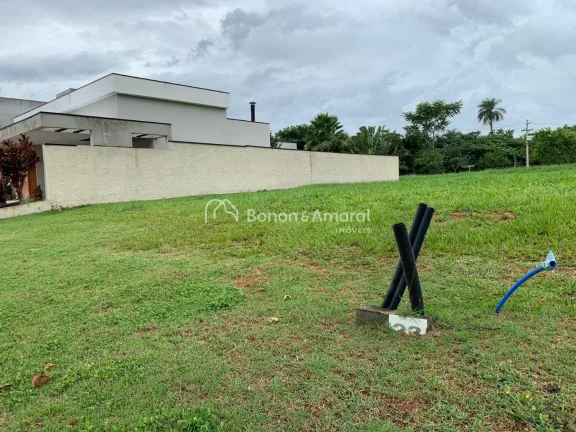 Imagem Terreno plano, com 510 m², localizado no Condomínio Tamboré em Jaguariúna-SP, área central, mel...