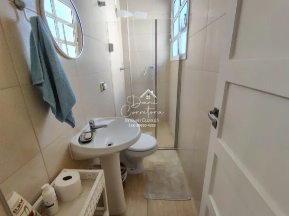 Imagem Apartamento à venda em Guarujá-SP, Pitangueiras: 2 quartos, 1 suíte mais dep, 2 salas, 3 banheiros, 1 vaga de garagem, 110m².