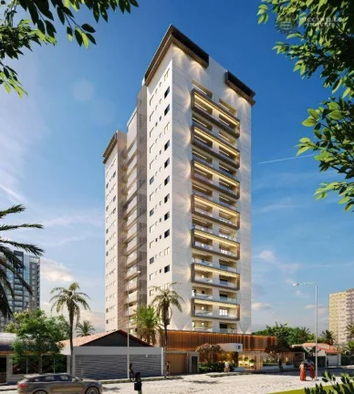 Imagem Apartamento com 2 dormitórios à venda, 73 m² por R$ 612.150,00 - Canto do Forte - Praia Grande/SP