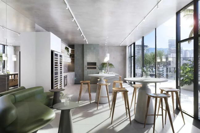 Imagem Apartamento em construção com 3 dormitórios sendo 3 suítes e 3 vagas de garagem em Balneário Camboriú/SC