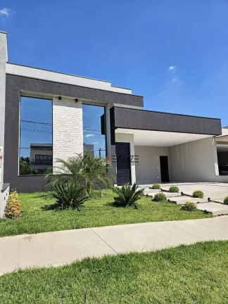 Imagem Casa térrea moderna com moveis planejados e 3 suítes à venda, 192 m² por R$ 1.680.000 - Condomínio Residencial Milano - Indaiatuba/SP
