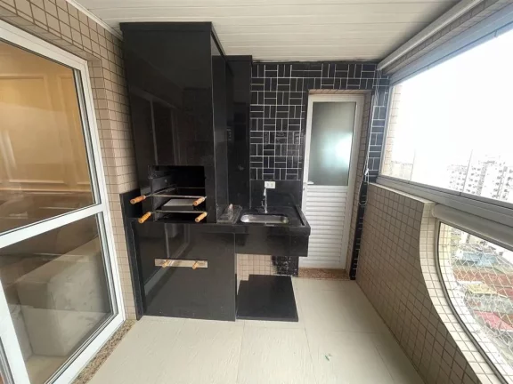 Imagem Apartamento com 2 dorms, Aviação, Praia Grande - R$ 550 mil, Cod: 1850