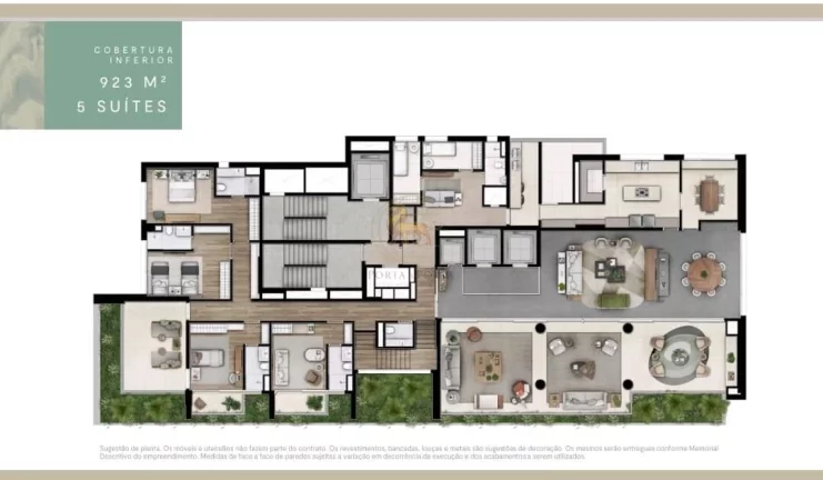Imagem BUENO BRANDÃO 257 - Cobertura Duplex 923m² | 5 Suítes | 7 Vagas | Vila Nova Conceição