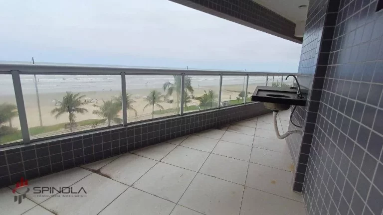 Imagem Apartamento com 3 dormitórios à venda, 129 m² por R$ 1.157.000,00 - Vila Caiçara - Praia Grande/SP