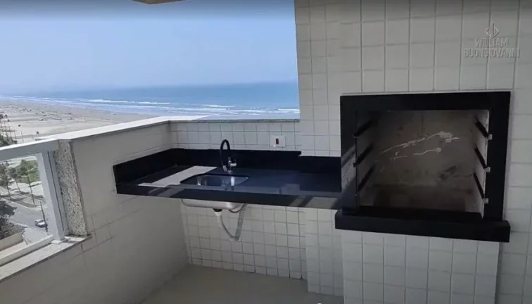 Imagem Amplo, Sofisticado e de Frente para o Mar – Caiçara, Praia Grande