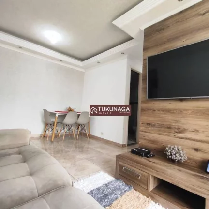 Imagem Apartamento com 3 quartos à venda, 62 m² por R$ 415.000 - Ponte Grande - Guarulhos/S