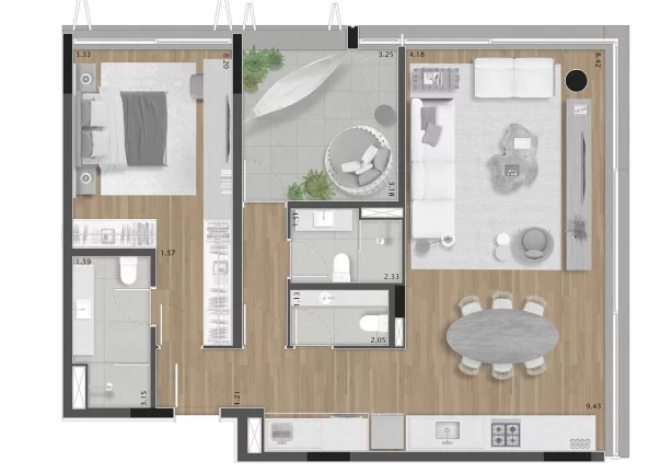 Imagem Apartamento em Pinheiros - São Paulo SP