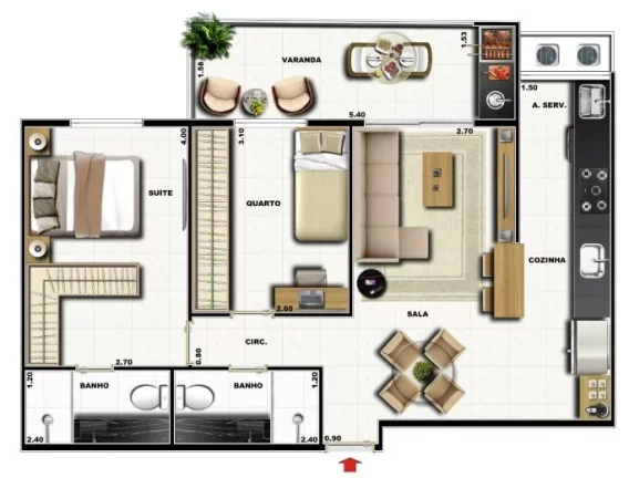 Imagem Grand Plaza - Apartamento à venda no bairro Pechincha - Rio de Janeiro/RJ