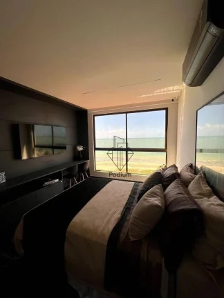 Imagem Apartamentos com varanda / sacada e vista definitiva para o mar a 150m da praia de Ponta de Matos em Cabedelo - AP2277