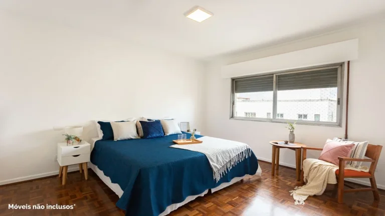 Imagem Apartamento 285M² Reformado, 4Q, 1 Suíte, Sala para 2 Ambientes, 2 Banheiros, 1 Vaga, Banheira, Piscina, Split.