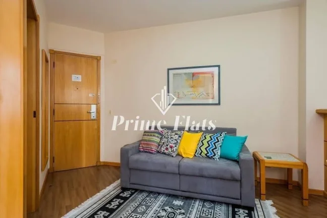Imagem Flat disponível para venda no Hotel Hampton Park no Jardim Paulista, com 31m², 1 dormitório e 1 vaga