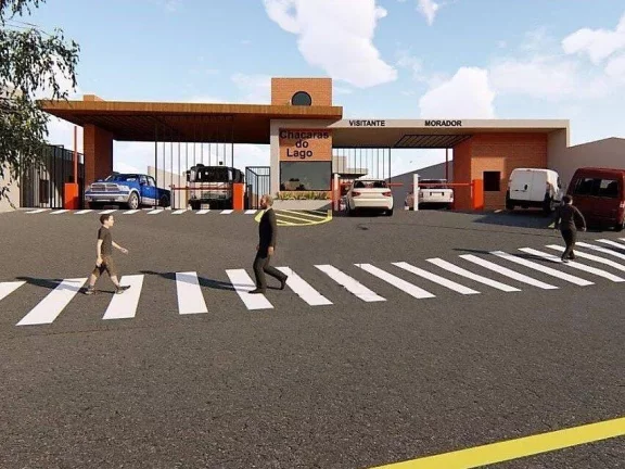 Imagem Chácara dos Lagos - ZERO KM! Moderna, linda, 4 suítes, vista!
