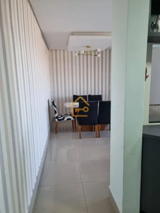 Imagem Apartamento 3 dormitórios (1 suíte), 2 vagas cobertas, Resd. Gold Park, SJC