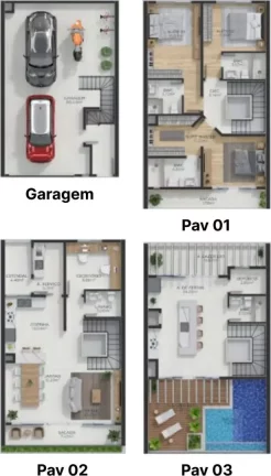 Imagem CASA RESIDENCIAL em Bombinhas - SC, Quatro Ilhas