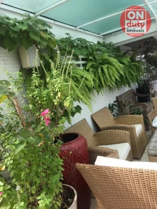 Imagem Apartamento Garden com 4 dormitórios à venda, 300 m² por R$ 3.200.000,00 - Aparecida - Santos/SP