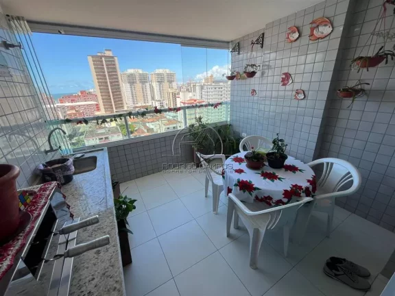 Imagem Maravilhoso Apartamento 2 Suítes à Venda no Tupi, Praia Grande