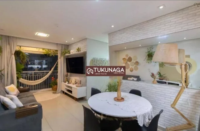 Imagem Apartamento com 3 quartos à venda, 67 m² por R$ 430.000 - Ponte Grande - Guarulhos/SP