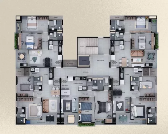 Imagem Apartamento à venda, 56 m² por R$ 504.839,10 - Bessa - João Pessoa/PB