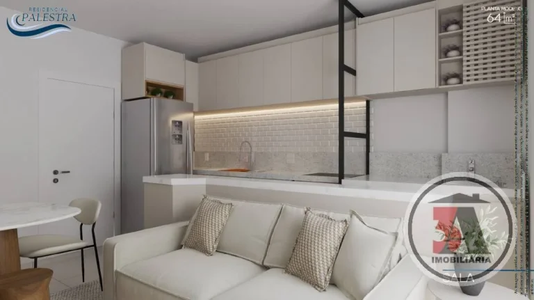 Imagem Residencial Palestra apto. 54m2 e 64m2