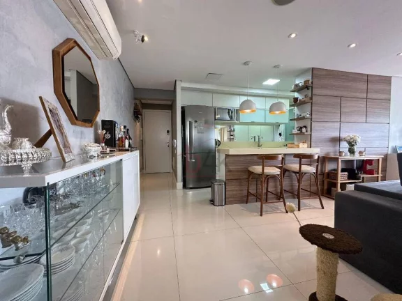 Imagem Apartamento mobiliado com 1 dormitório suíte à venda no Brooklin
