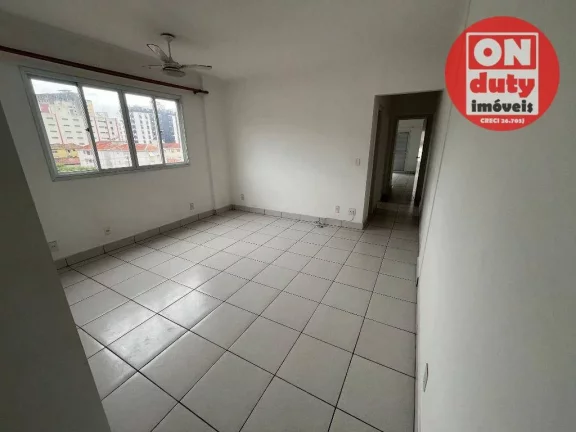 Imagem Apartamento, 85 m² - venda por R$ 480.000,00 ou aluguel por R$ 3.200,00/mês - Marapé - Santos/SP