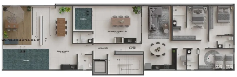 Imagem Apartamento à venda Altiplano em João Pessoa/PB, 2 Quartos