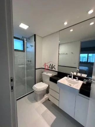 Imagem Apartamento mobiliado com 2 dormitórios para venda ou aluguel no Brooklin
