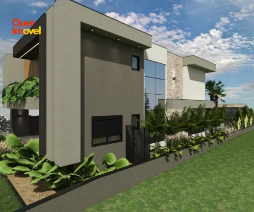 Imagem Luxuosa Casa em Condomínio à Venda em Ribeirão Preto-SP, Bairro Condomínio Guaporé: 4 Quartos, 4 Suítes, 3 Salas, 460m².