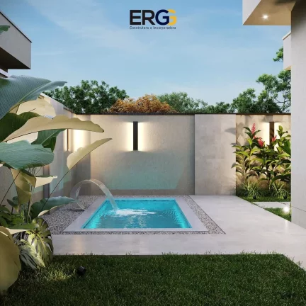 Imagem Linda Casa de 2 Dormitórios sendo 1 suíte, alto padrão e localização privilegiada no Centenári