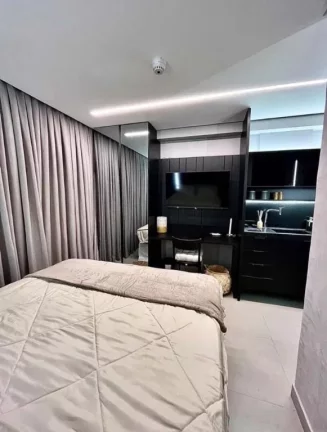 Flat Moderno com Jacuzzi Privativa – Estilo, Praticidade e Conforto em Jardim Oceania!