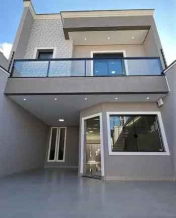 Imagem Sobrado Novo Maravilhoso 154m² 3 Dormitorios 3 Vagas de garagens