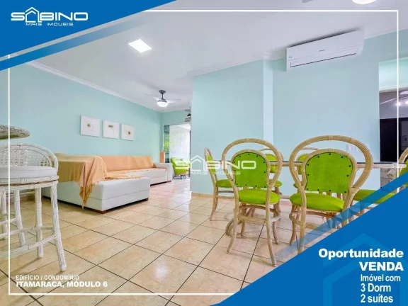 Imagem Venda Apartamento na Riviera, com 3 dormitórios 2 suítes 121m² área útil, 2 vagas de garagem