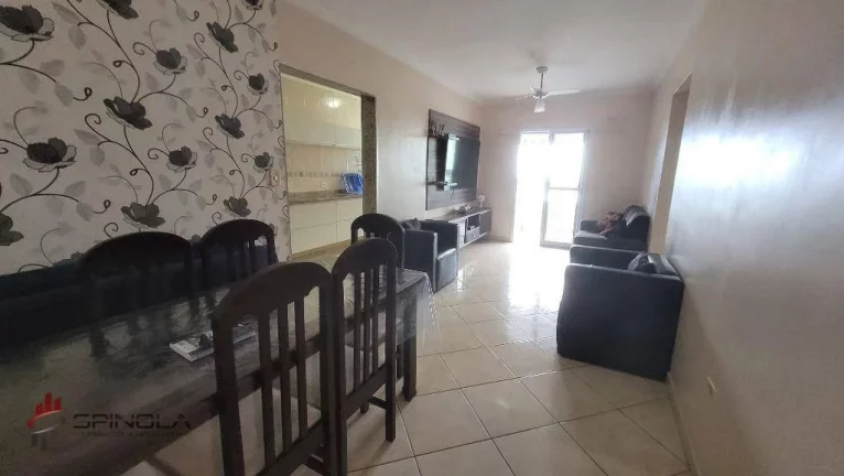 Imagem Apartamento com 2 dormitórios à venda, 96 m² por R$ 580.000,00 - Maracanã - Praia Grande/SP