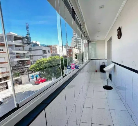Imagem Apartamento com 3 dormitórios à venda, 104 m² por R$ 520.000 - Embaré - Santos/SP