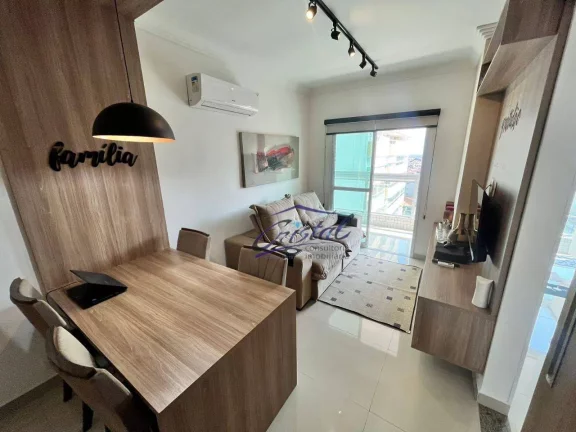 Imagem Apartamento com 2 dormitórios à venda, 90 m² por R$ 610.000 - Tupi - Praia Grande/SP
