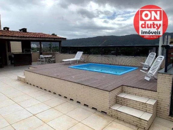 Imagem Cobertura com 4 dormitórios à venda, 285 m² por R$ 840.000,00 - ENSEADA - M - JARDIM VIRGINIA - Guarujá/SP