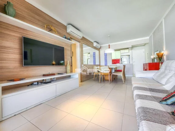 Imagem Apartamento Pé na Areia à Venda com 3 dormitórios sendo 2 suítes 128m² - Riviera de São Lourenço - Bertioga SP Localizado no Módulo 8.