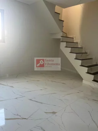 Imagem Cobertura para Venda em Santo André, Vila Cecília Maria, 2 dormitórios, 1 suíte, 3 banheiros, 1 vaga