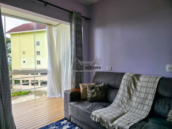 Imagem Apartamento 2 Dorms com Lareira e Vista para o Vale — Campos do Jordão