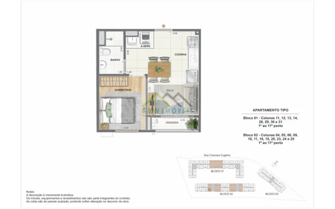 Imagem Apartamentos de 1 ou 2 quartos Residencial Cartola, São Cristóvão
