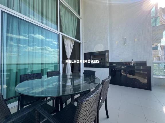 Imagem Edifício Renaissance Torre Sul em Balneário Camboriú. Apartamento frente mar, 4 suítes, vista panorâmica e lazer completo de alto padrão.