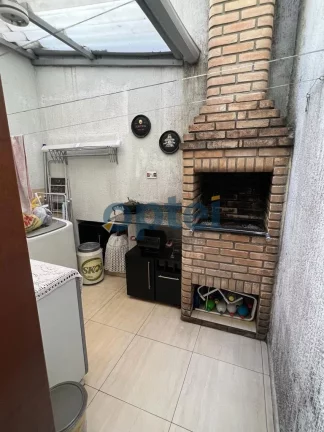 Imagem Sobrado à venda em Santo André-SP, Jardim Jamaica: 3 quartos, 1 suíte, 2 salas, 3 banheiros, 2 vagas, 86m².