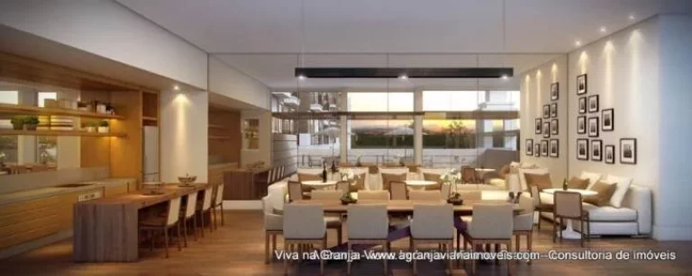 Imagem Apartamento com 1 dormitório para alugar, 38 m² - Granja Viana - Cotia/SP