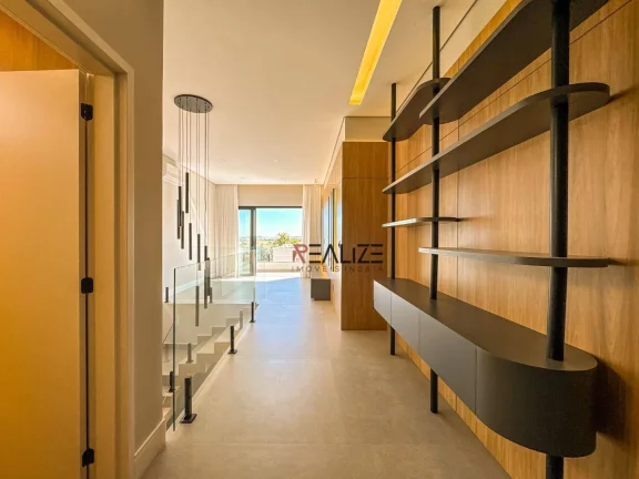 Imagem Casa alto padrão com 3 suítes e escritório à venda, 311 m² por R$ 3.200.000 - Condomínio Jardim Vila Paradiso - Indaiatuba/SP